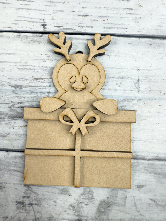 SET Christmas Friends with Gift Ornament DIY Kit