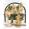 Set of Fall Birdies and Birdhouse DIY Craft Kit