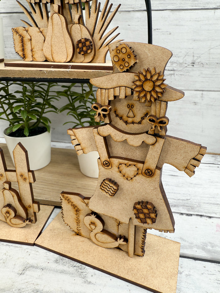 Set of Scarecrows DIY Kit