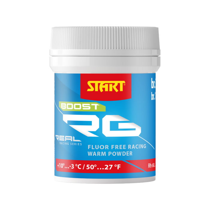 A product picture of the Start RG Boost Finishing Powder Warm Glider (10C/-3C) | 30g