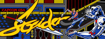 Strider Arcade Marquee - Escape Pod Online
