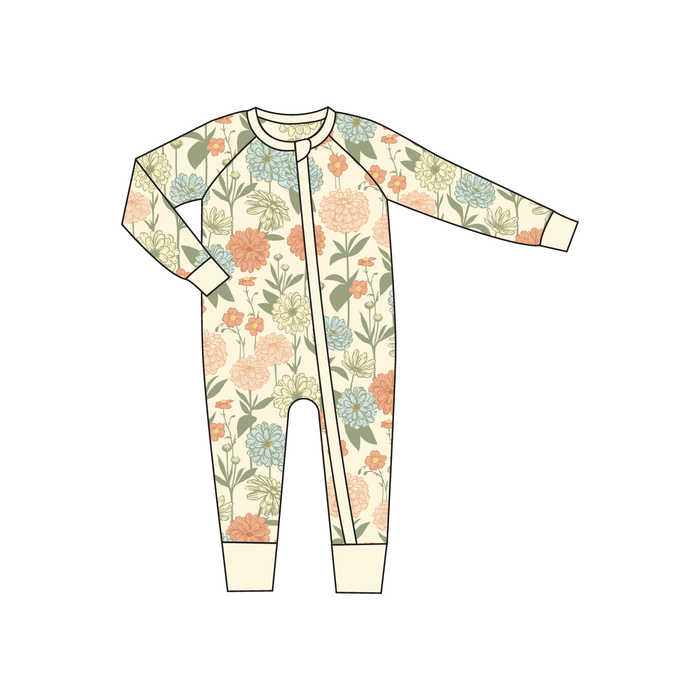 Summer Garden Bamboo Pajama