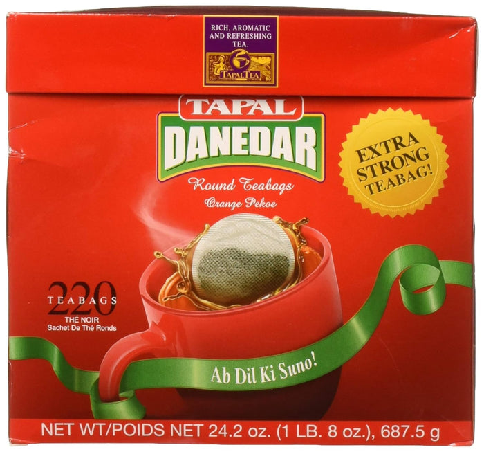 Tapal Danedar 2 Cup Round Tea Bags 220 ct, (687.5g)