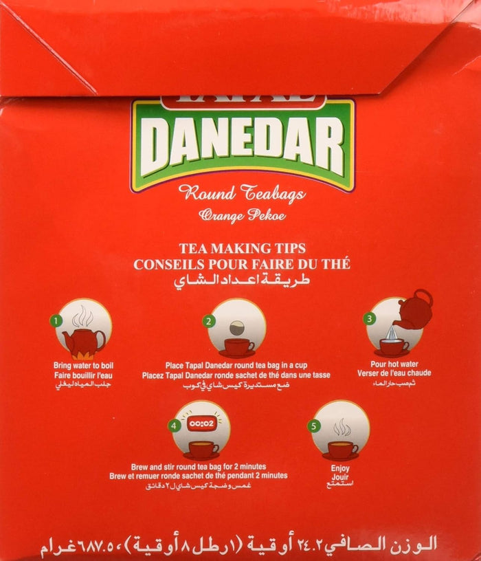 Tapal Danedar 2 Cup Round Tea Bags 220 ct, (687.5g)