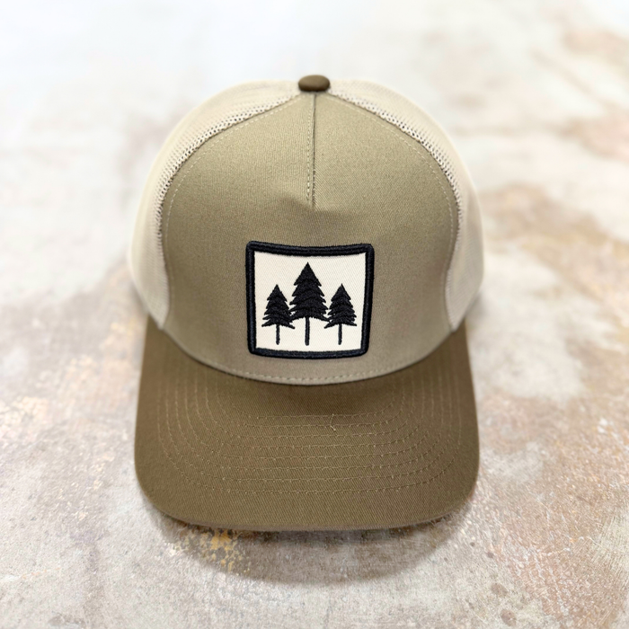 Three Tree Tri Tone Trucker- Trout