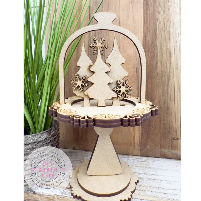 Trees Cloche Cake Display Add On Insert kit