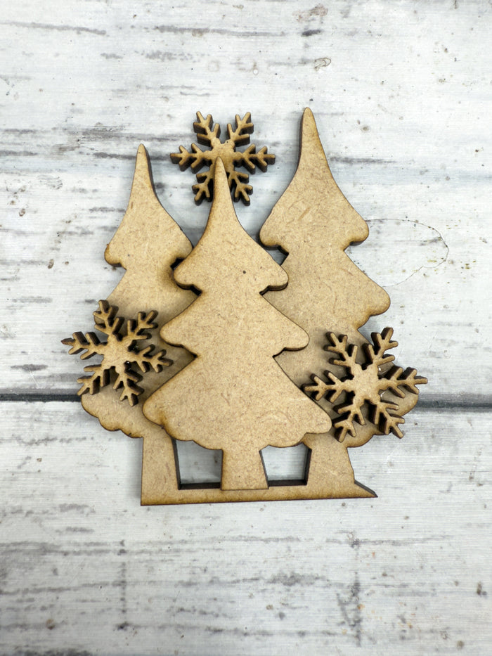 Trees Cloche Cake Display Add On Insert kit