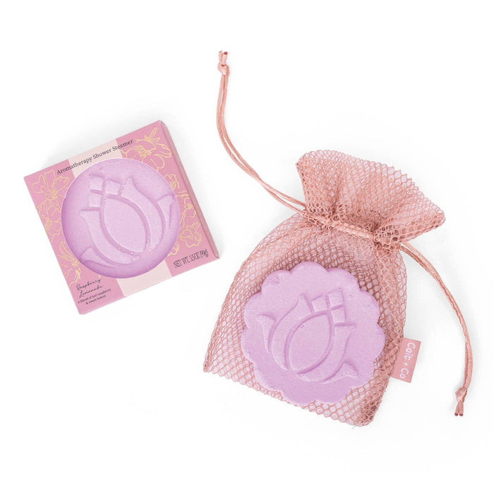 Wild Blossom: Shower Steamer - Raspberry & Sweet Lemon