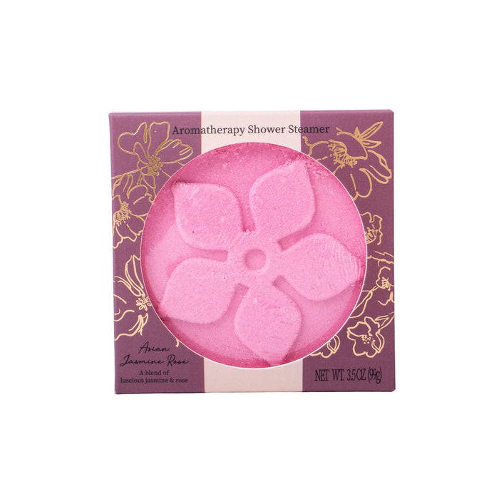 Wild Blossom: Shower Steamer- White Tea & Asian Jasmine Rose