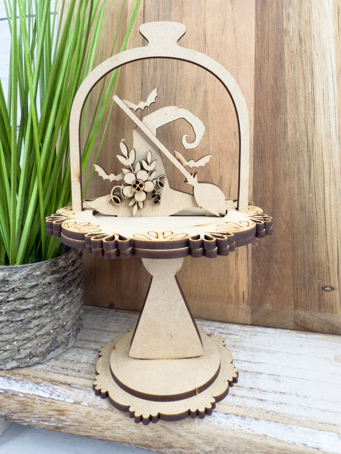 Witch Hat Cloche Cake Display Add On Insert kit