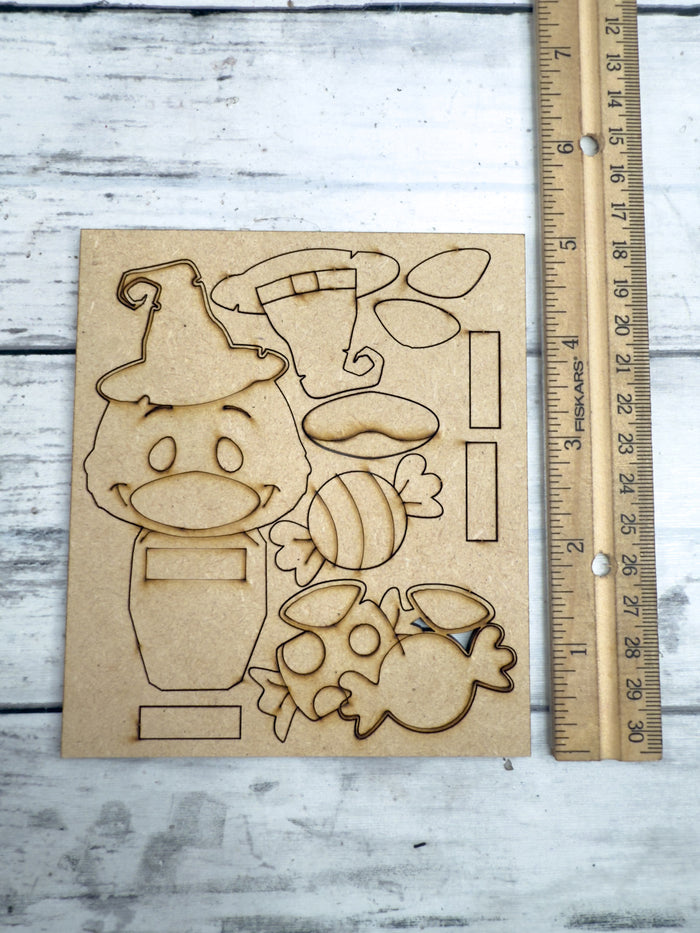 Witch Hat Duck with Candy Hugger Kit
