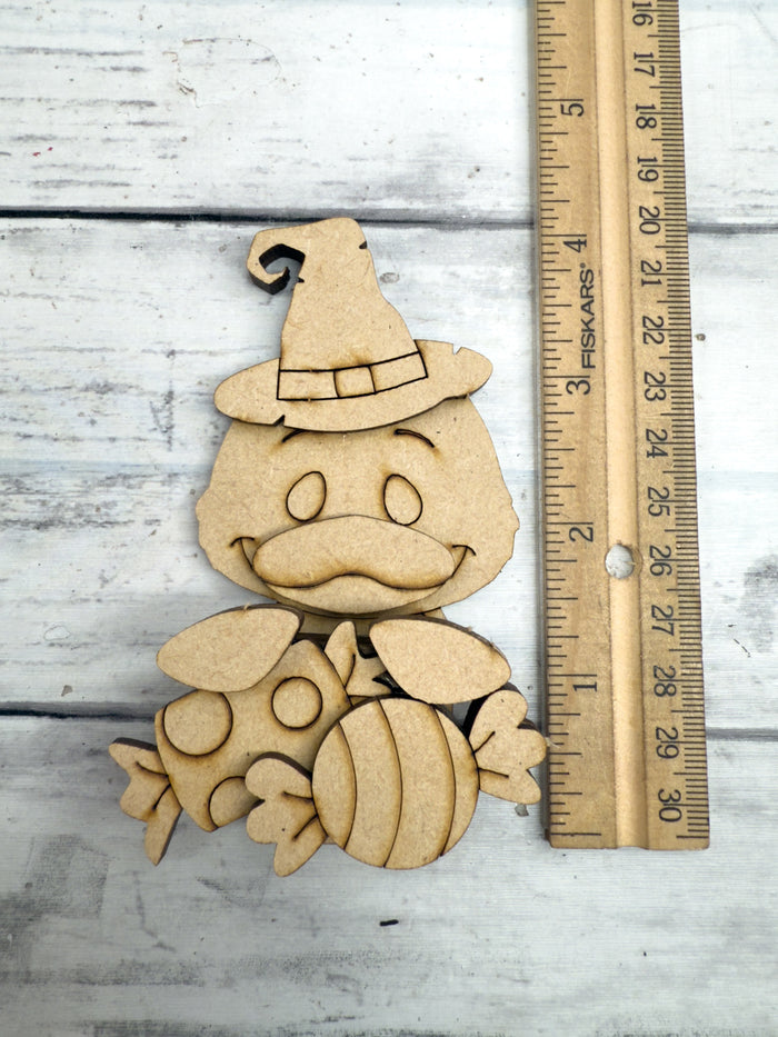 Witch Hat Duck with Candy Hugger Kit