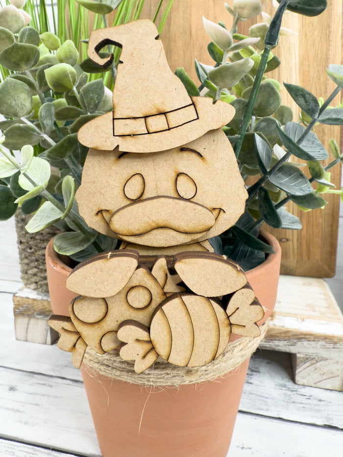 Witch Hat Duck with Candy Hugger Kit