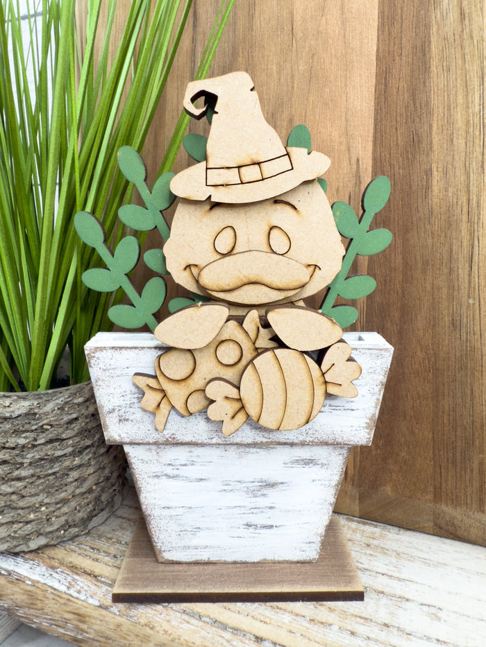 Witch Hat Duck with Candy Hugger Kit