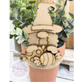Witch Hat Girl Gnome with Candy Hugger Kit