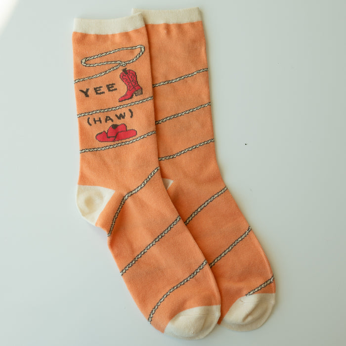 Yee (Haw) Unisex Socks