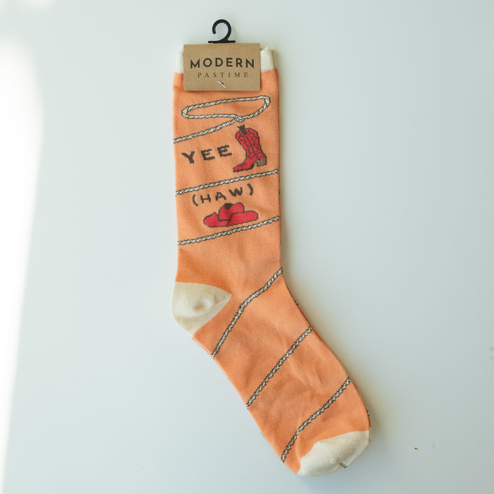 Yee (Haw) Unisex Socks